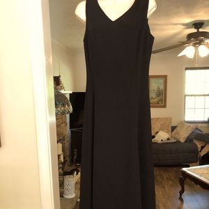 MSK Black Dress Long Size 6
